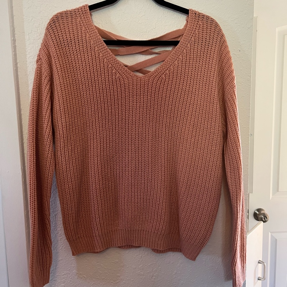 Pink Sweater